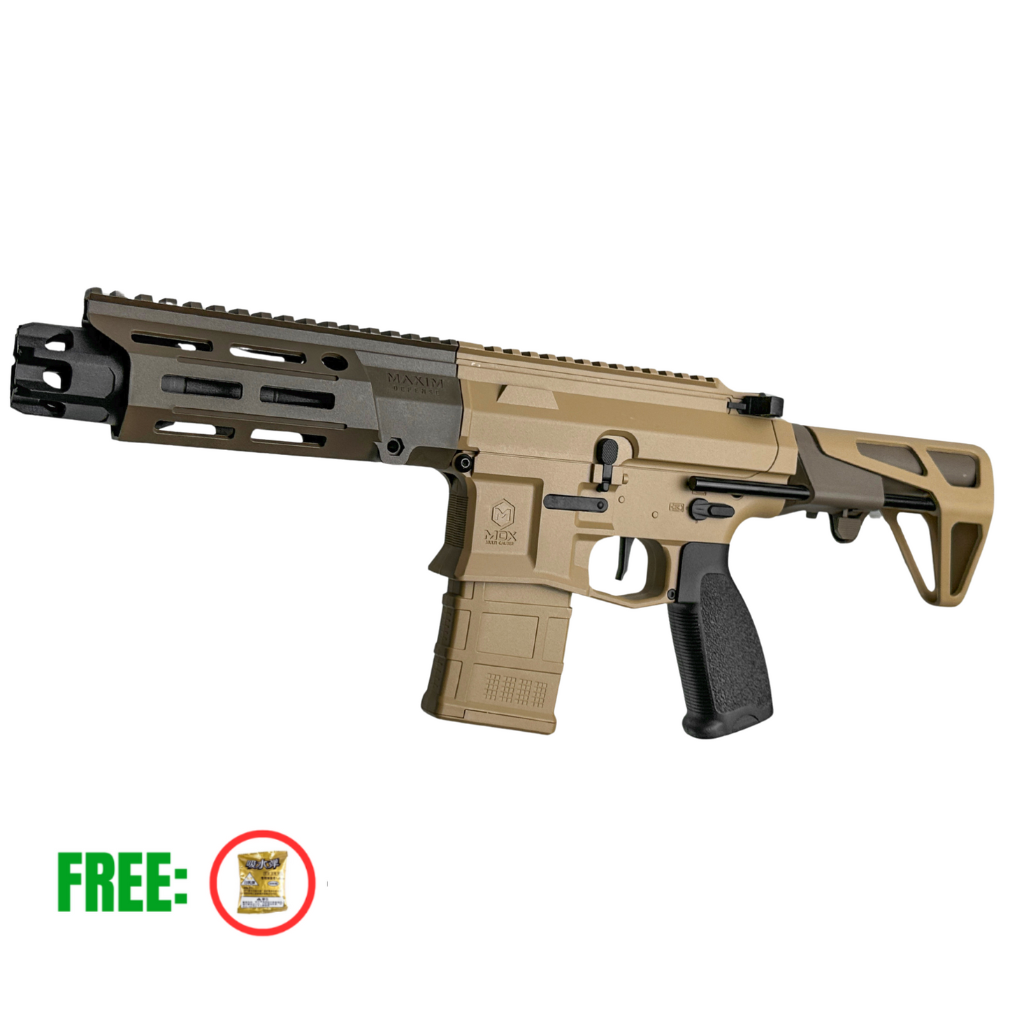 Maxim PDX Defence CQB Honey Badger - Gel Blaster - Tan