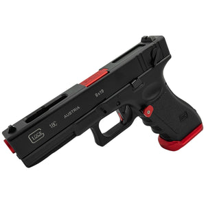 "Glizzy Red" Competition Custom Pistol - Gel Blaster (Metal)