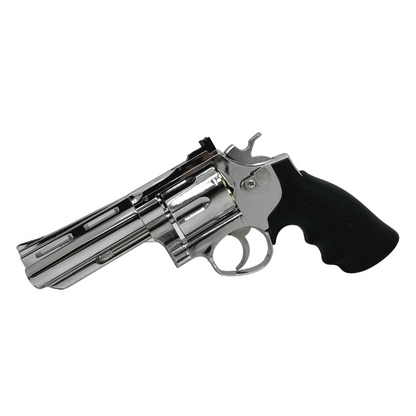 Chrome Bullnose .357 Green Gas Revolver - Gel Blaster