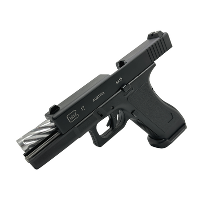 "Midnight Raptor"  Metal Green Gas Blowback Pistol - Gel Blaster