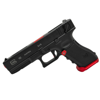 "Glizzy Red" Competition Custom Pistol - Gel Blaster (Metal)