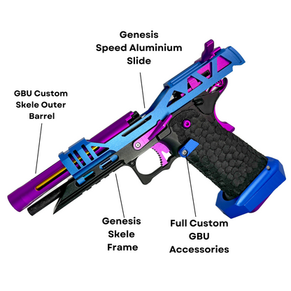 "Stigma 5.1" Competition Custom Hi-Capa - Gel Blaster (Metal)