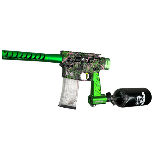 "X MAC Skele Comp" GBU Custom HPA - Gel Blaster (Metal)