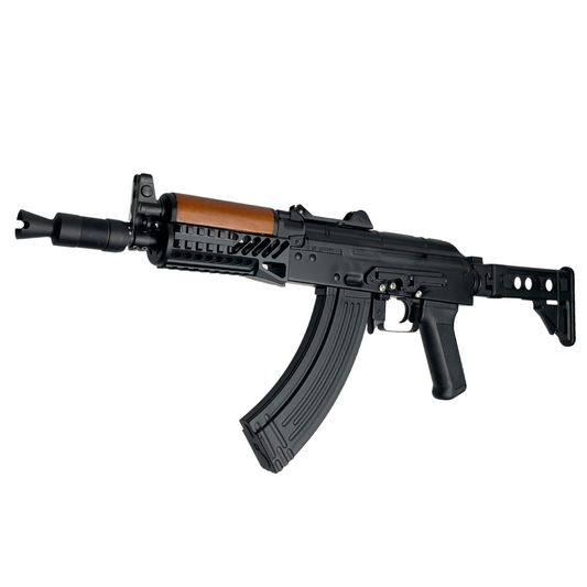 Double Bell AKS74U CQB Rifle - Gel Blaster (Metal/ Real Wood)