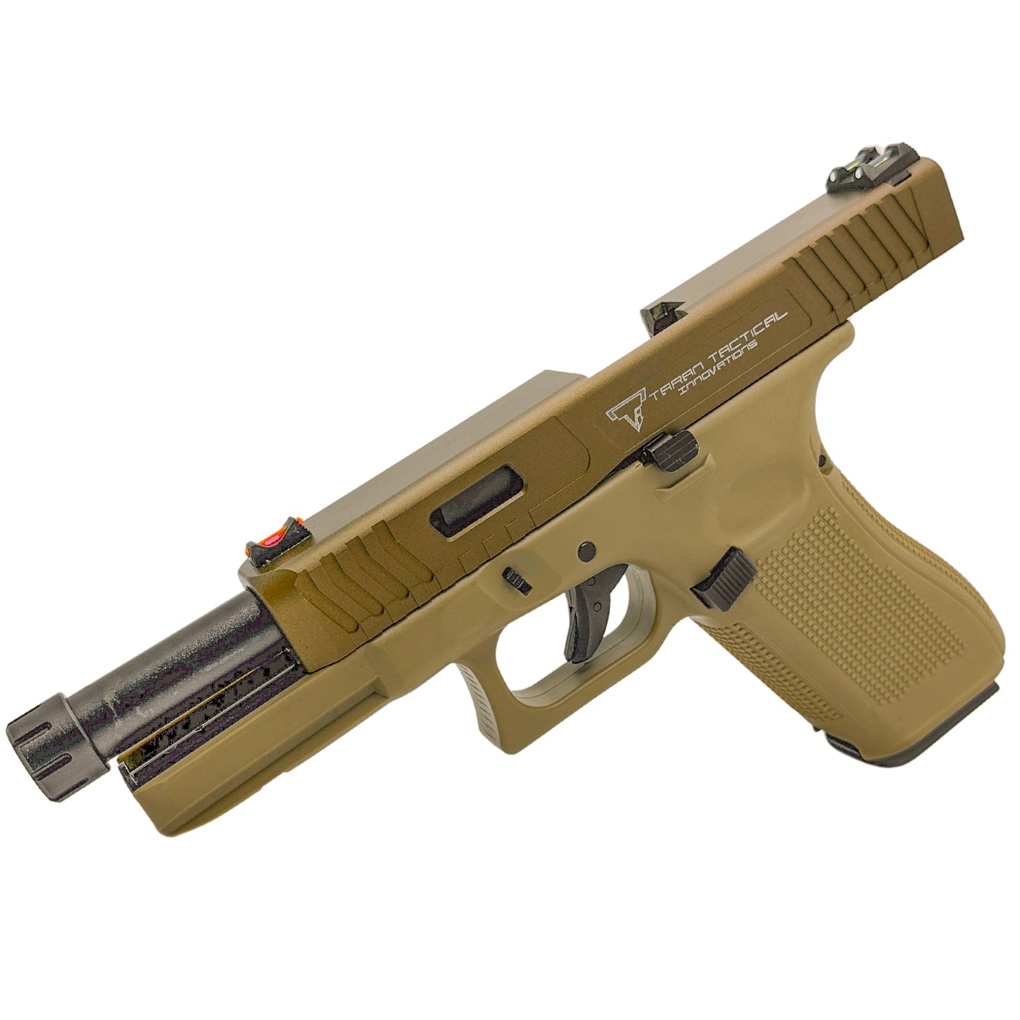 Golden Eagle G-Series TTI Metal Green Gas Blowback Pistol - Gel Blaster