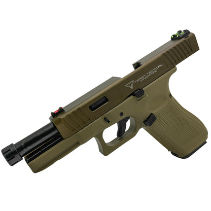 Golden Eagle G-Series TTI Metal Green Gas Blowback Pistol - Gel Blaster