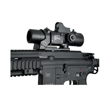 Universal Mock Elcan Zoom + Red Dot Sight