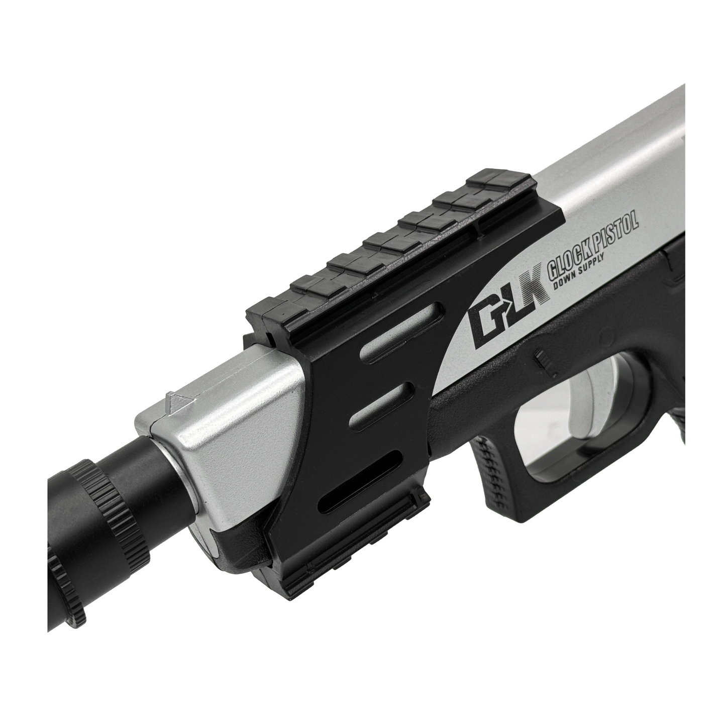 RX Manual Tactical G-Pistol - Gel Blaster (Silver)