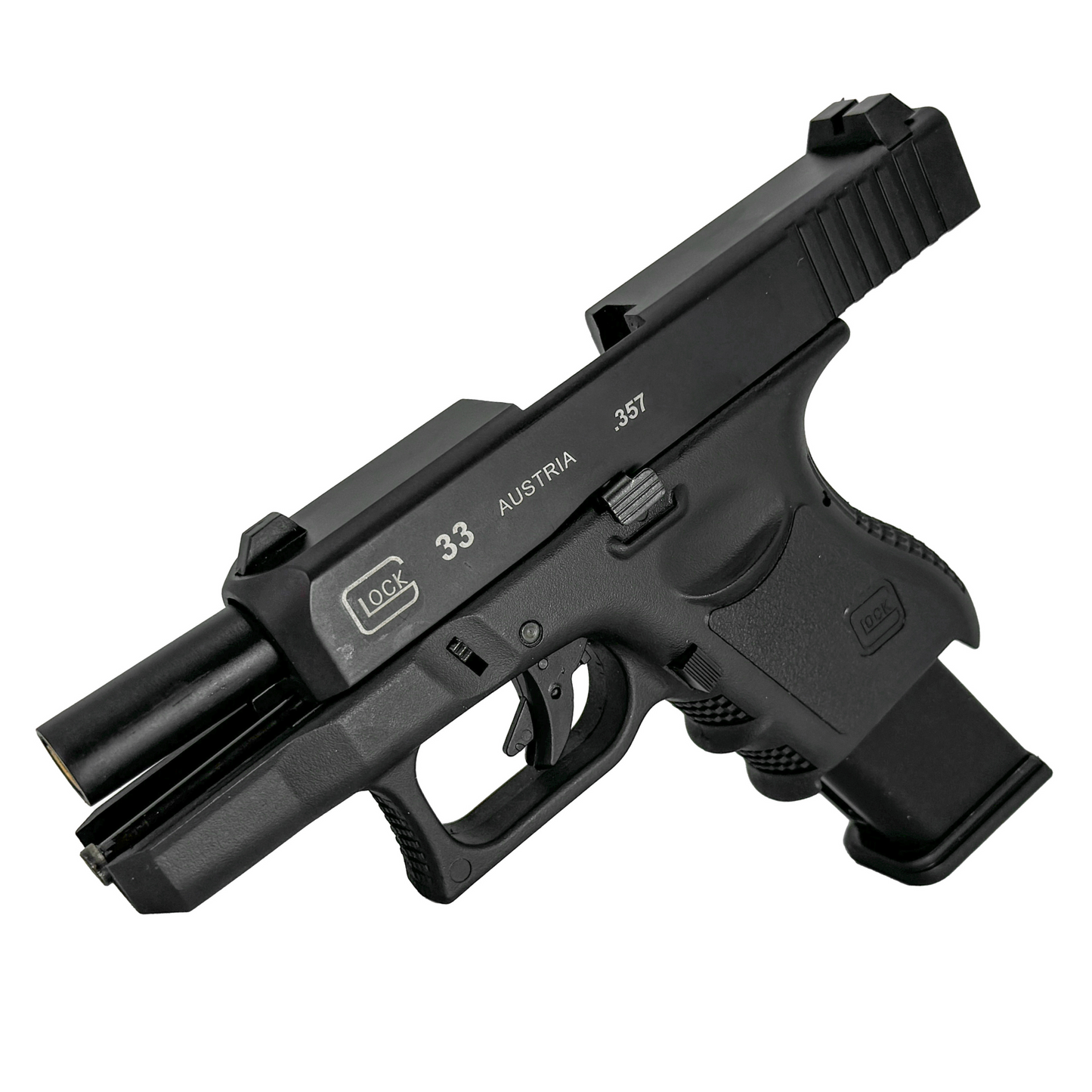 Double Bell G33 Metal Green Gas Blowback Pistol - Gel Blaster