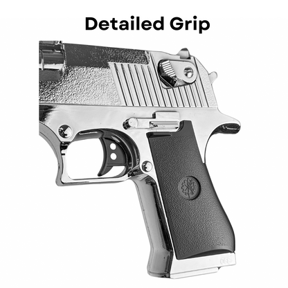 Chrome Kids Electric Desert Eagle + 20,000 FREE Gel Balls - Gel Blaster