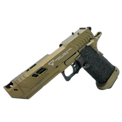 Golden Eagle "TTI Sand Viper" (3355)  Hi-Capa 5.1 Gas Pistol - Gel Blaster