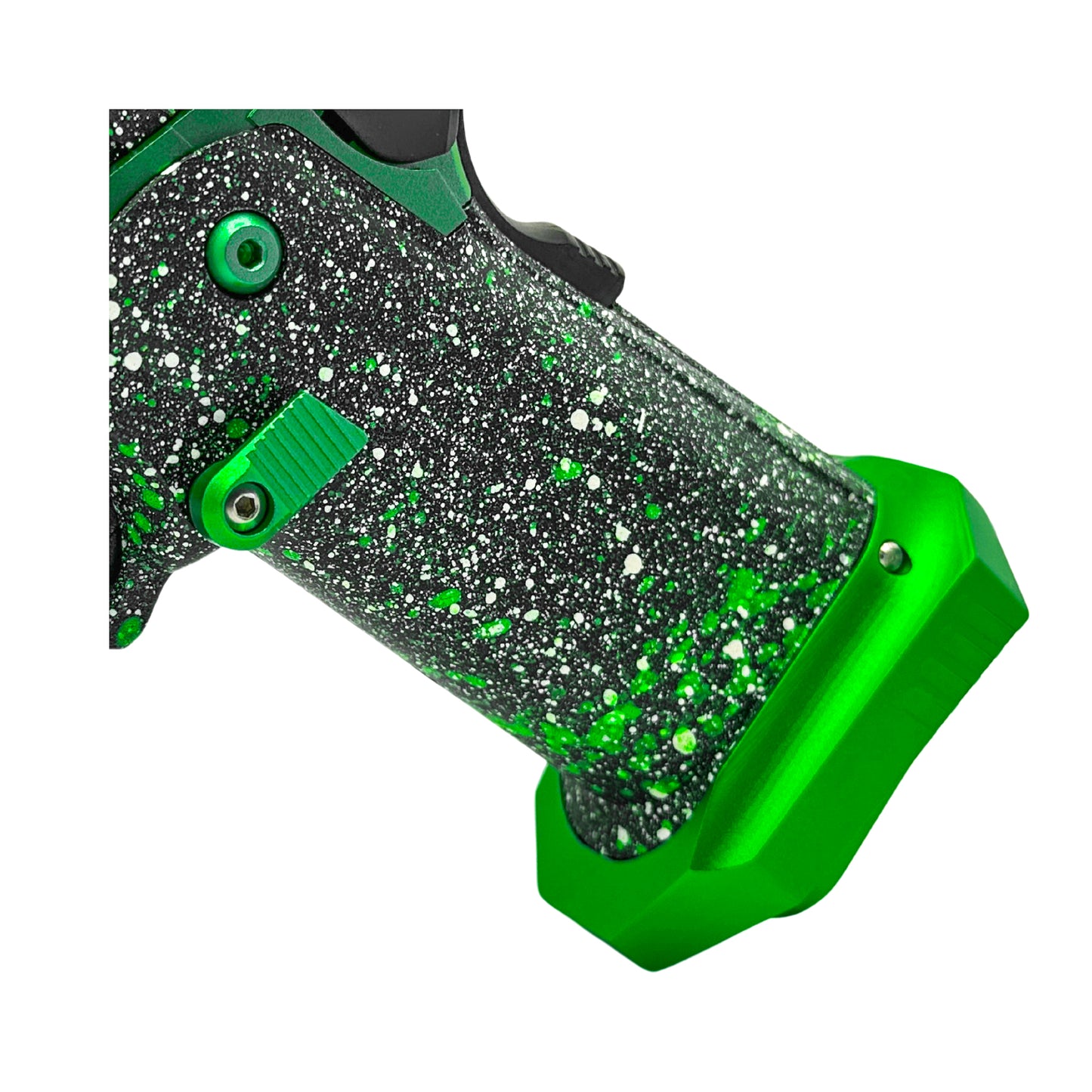 "Emerald" 1 of 1 Competition Custom Pistol - Gel Blaster (Metal)