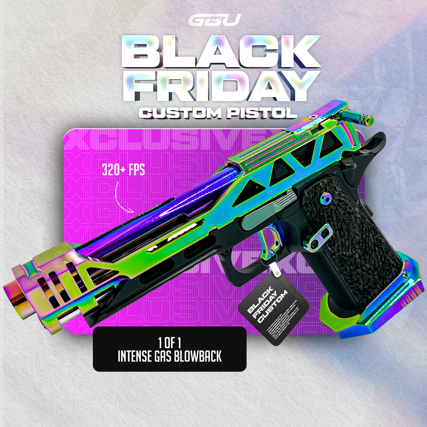 "BLACK FRIDAY 2023 Event" 1 of 1 Competition Custom 5.1 Hi-Capa - Gel Blaster (Metal)