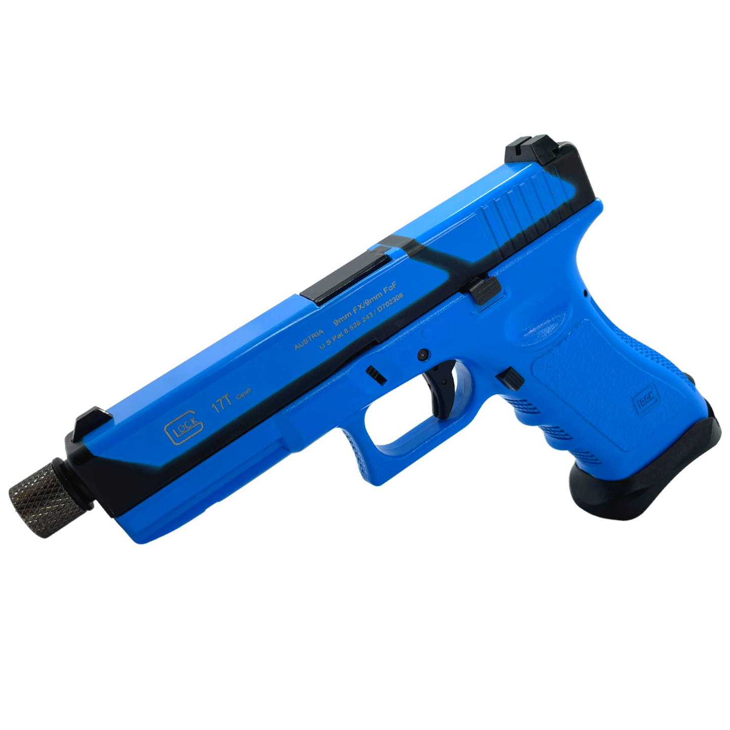 "Blueberry Bully" Custom G17 Custom GBU Pistol - Gel Blaster