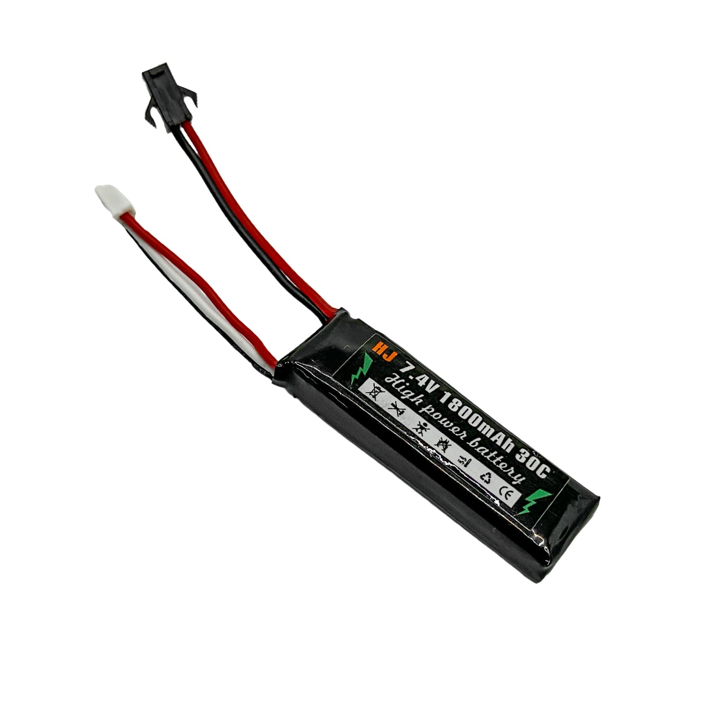 7.4v HJ  1800 mAh Short Cell Battery