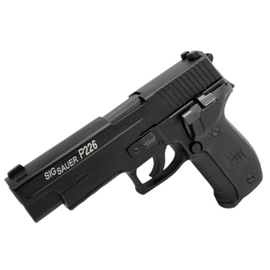 P226 SIG SAUER Double Bell Metal Green Gas Blowback Pistol - Gel Blaster