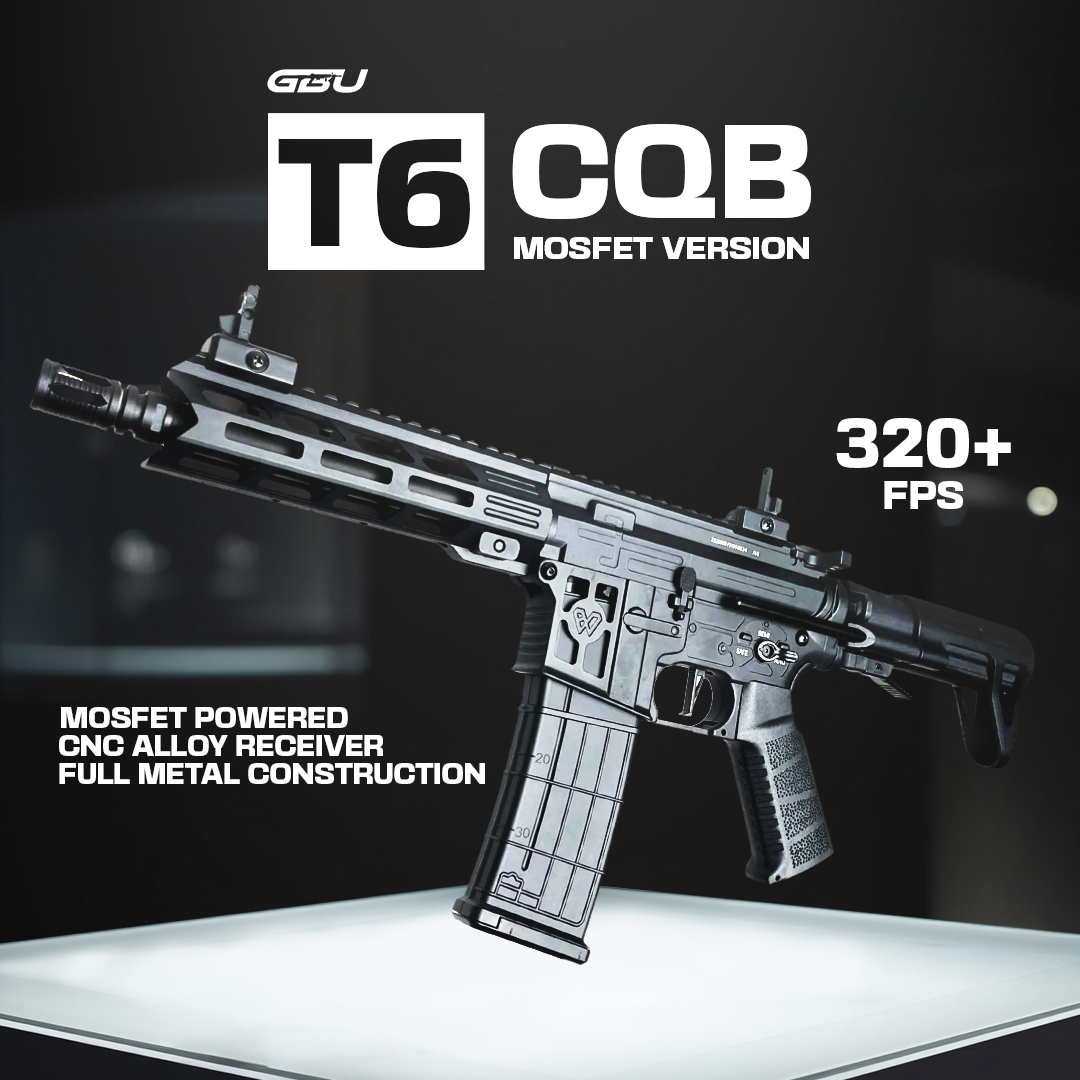T6 CQB - (Mosfet Version) Gel Blaster - Metal