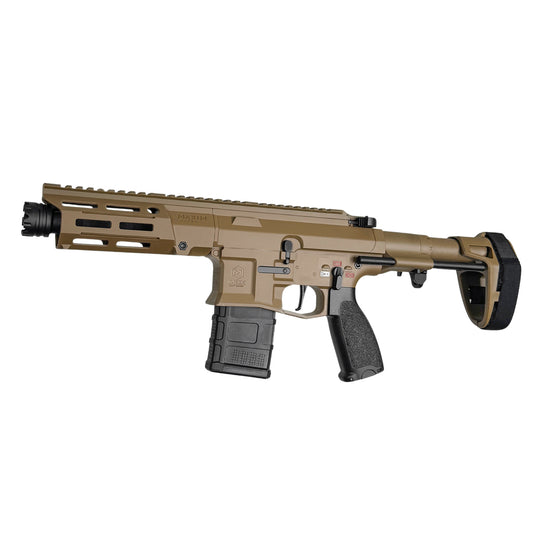 Upgraded Maxim Defence MDX Honey Badger - Gel Blaster (Tan)