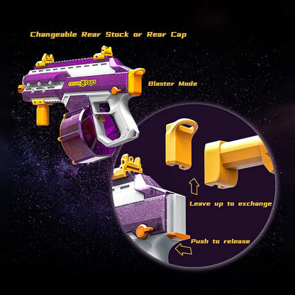 CosmoX Sirius Sci-Fi Rifle - Gel Blaster (Purple)