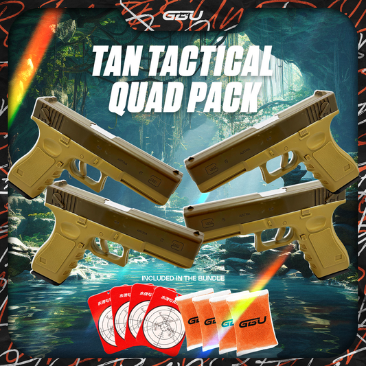 Tan Tactical Quad Pack