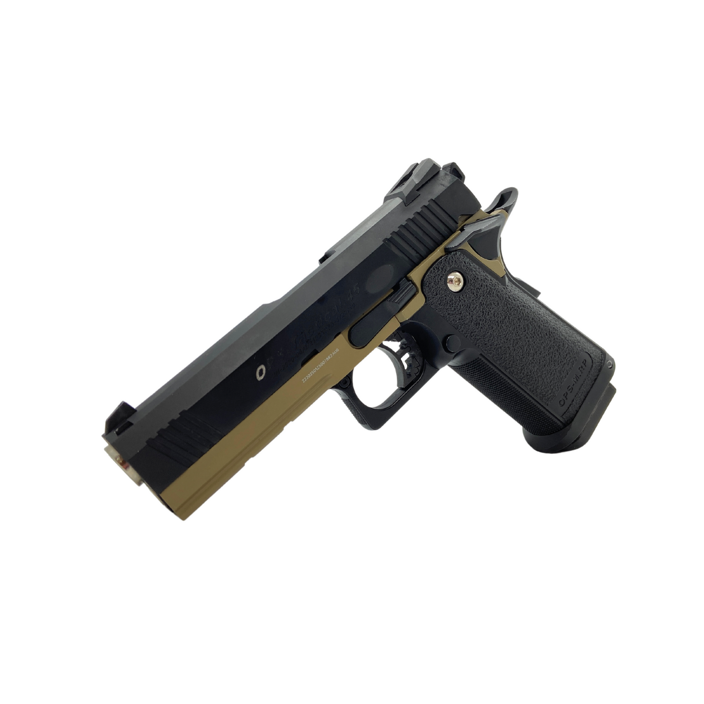 Custom Duo-Tone G/E 3303B 4.3 OPS Tactical Gas Pistol - Gel Blaster