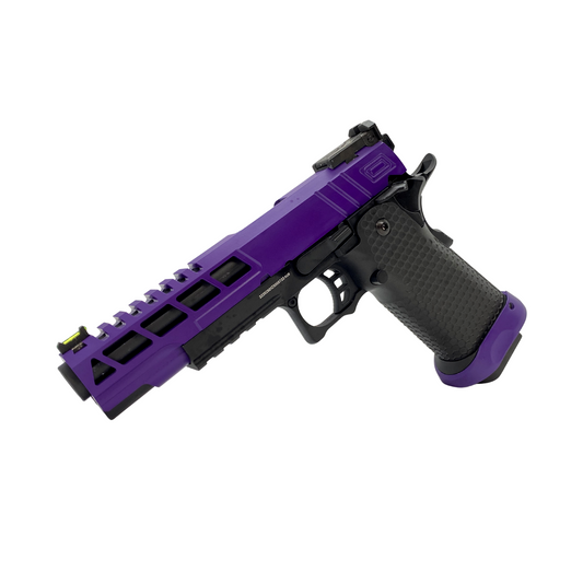 Purple Cerakote Purple G/E 3341 Hi-Capa 5.1 Gas Pistol - Gel Blaster