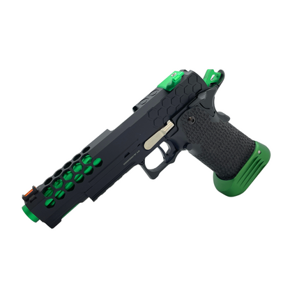 "Irish Luck" GBU Custom Hi-Capa Gas Pistol - Gel Blaster