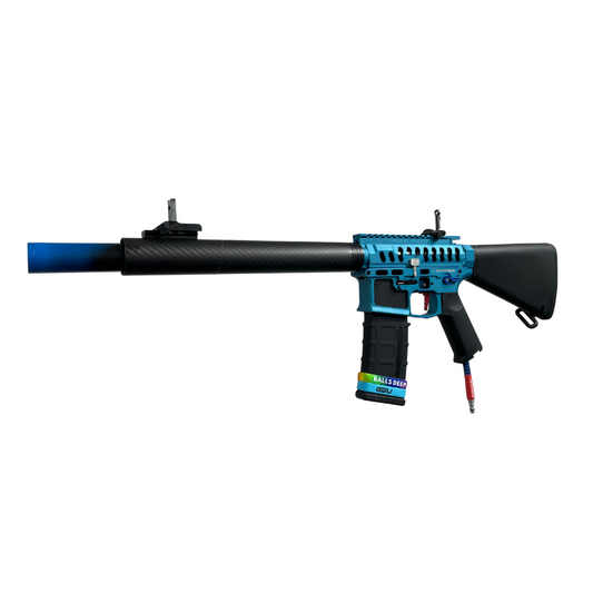 Sky Blue Retro Custom HPA - Gel Blaster