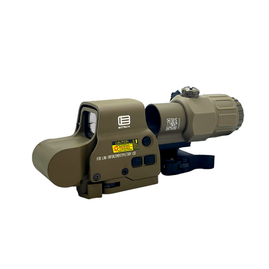 Tan EOTECH 558/ G33 3X Magnifier Combo