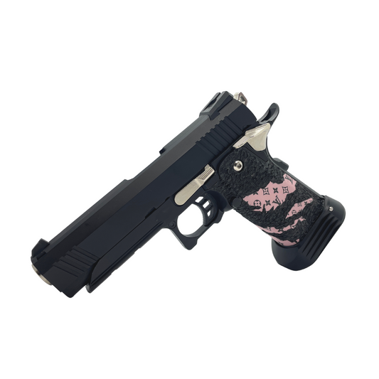 "Pink Bits" Custom 4.3 GBU Pistol - Gel Blaster