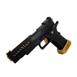 "Swiss Gold" Custom G/E 5.1 Hi-Capa Gas Pistol - Gel Blaster