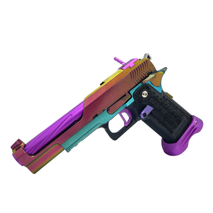 "Predator" 1 of 1 Colourshift Custom GBU 5.1 Hi-Capa Pistol - Gel Blaster