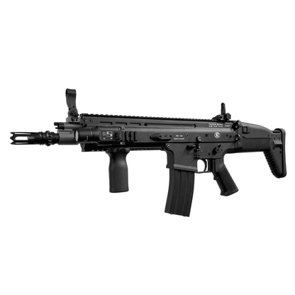 Custom Modified Tactical Scar-L V2 Black (Metal) - Gel Blaster