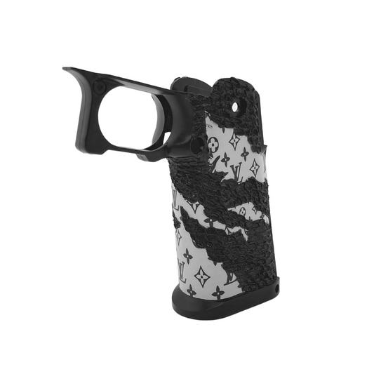 "Dark LV" GBU Custom Stippled Hi-Capa Grip (1 of 1)