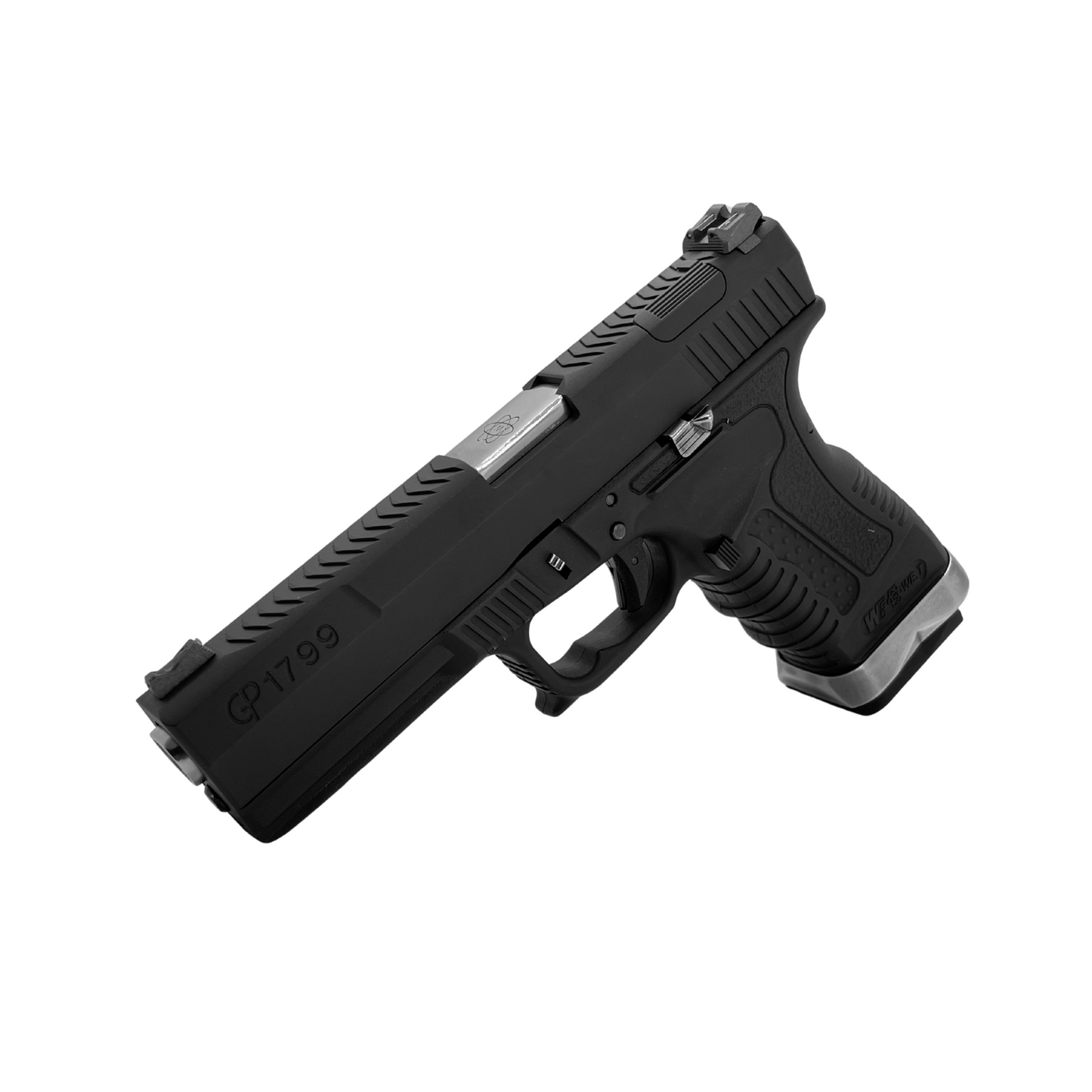 Polished WE Tech GP1799 Metal Gas Blowback Pistol - Gel Blaster