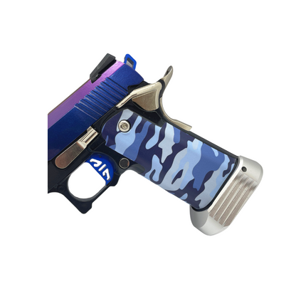 "Rain Drop" 1 of 1 Colourshift Custom GBU 4.3 Hi-Capa Pistol - Gel Blaster