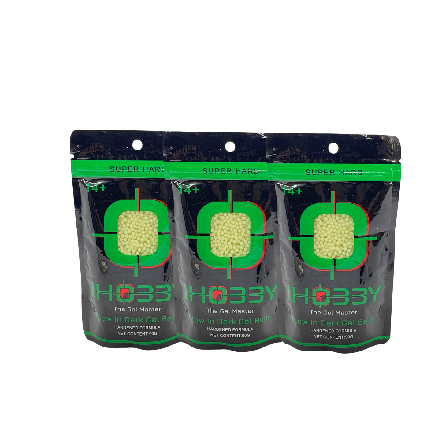 "Triple Pack" Pro Glow Gels Gel Balls (Rifle Competition Balls)