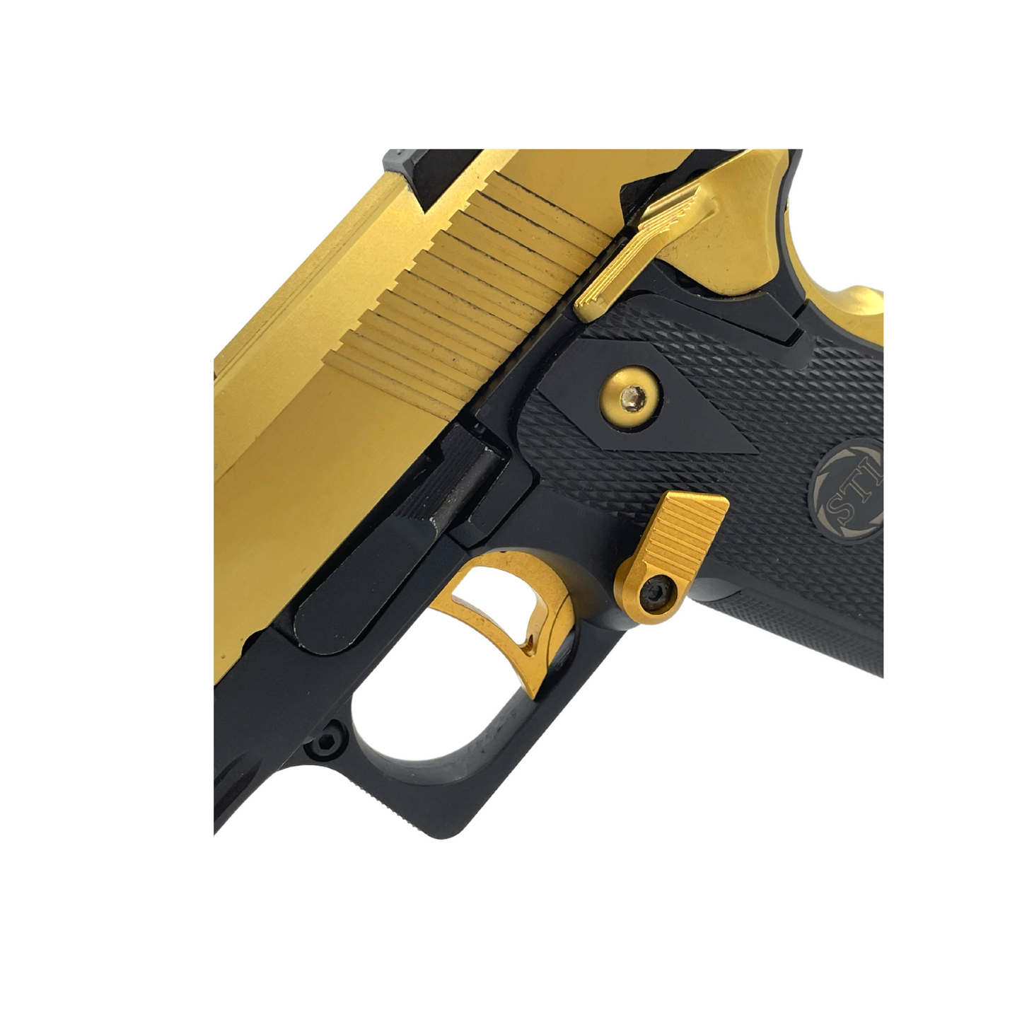 "Solid Gold" Custom HPA Pistol Kit  - Gel Blaster (Metal)