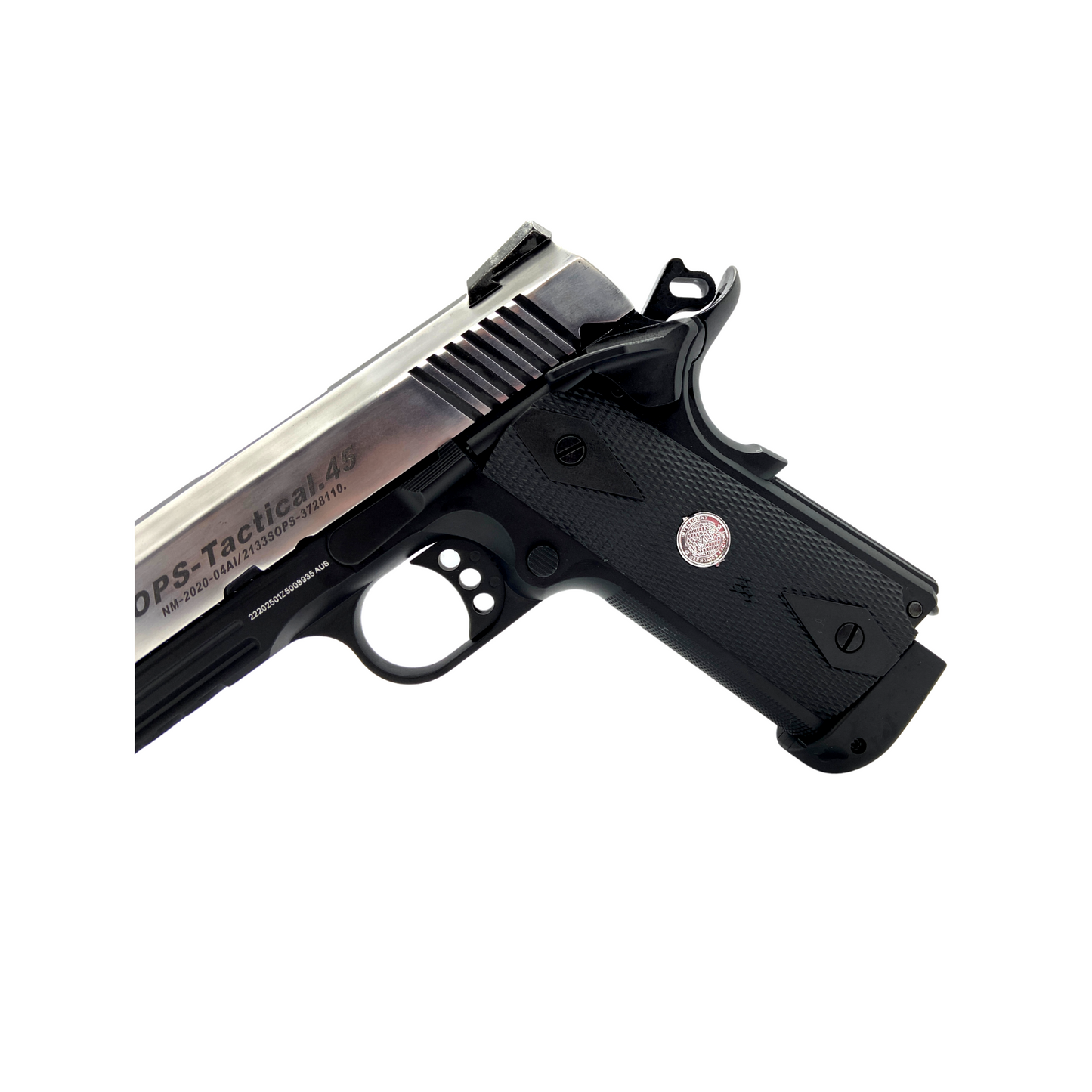 G/E Polished Hi-Capa 4.3 OPS Tactical Gas Pistol - Gel Blaster