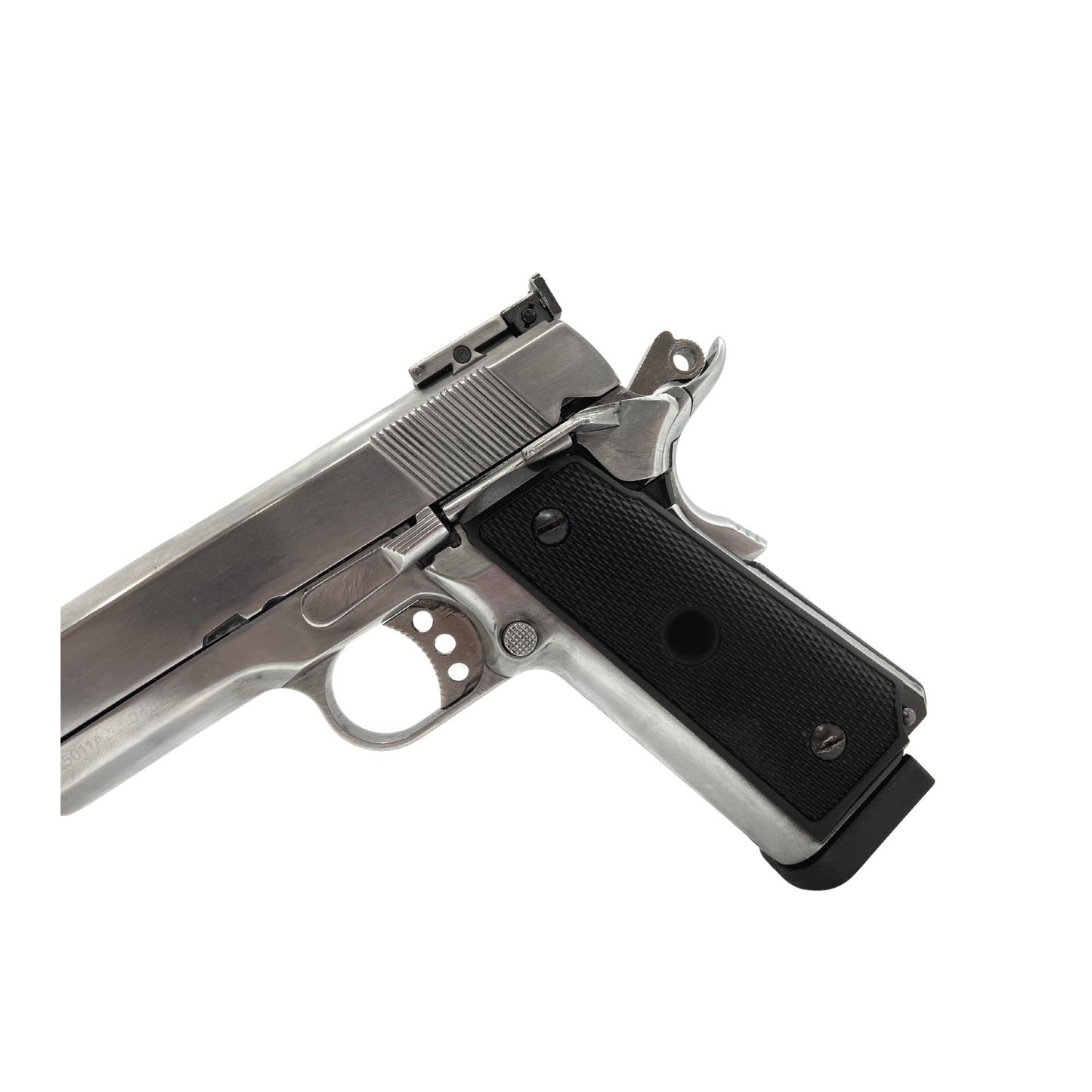 Colt 1911 Polished  Gas Blowback CO2 Pistol Gel Blaster