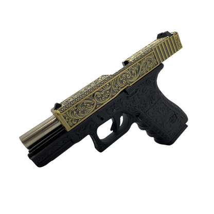 "Cartel" WE Tech G19 Metal Gas Blowback Pistol - Gel Blaster