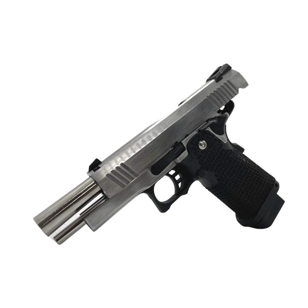 Polished Custom G/E Hi-Capa 4.3 OPS Tactical Gas Pistol - Gel Blaster