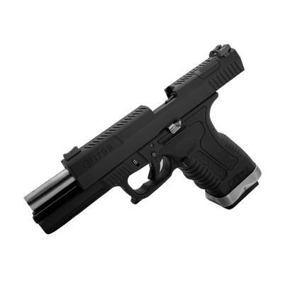 Polished WE Tech GP1799 Metal Gas Blowback Pistol - Gel Blaster