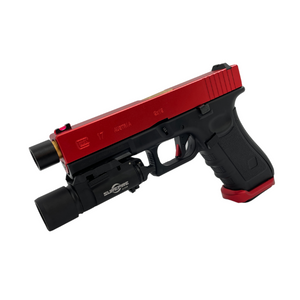 Custom G17 Metal Gas Blowback Pistol - Gel Blaster