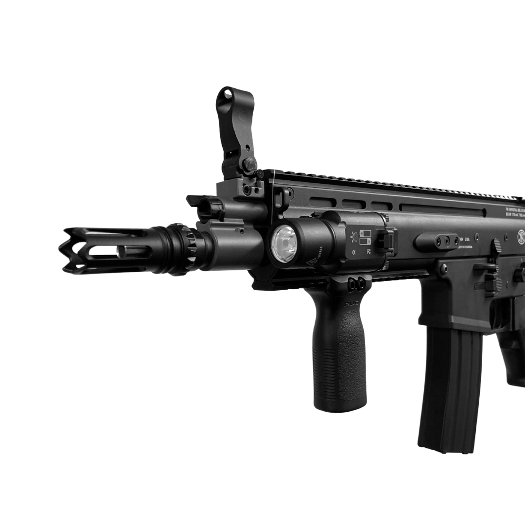 Custom Modified Tactical Scar-L V2 Black (Metal) - Gel Blaster