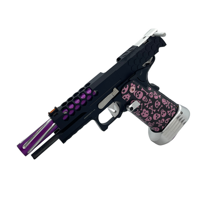 "Pink Bones" Custom GBU 5.1 Hi-Capa Pistol - Gel Blaster