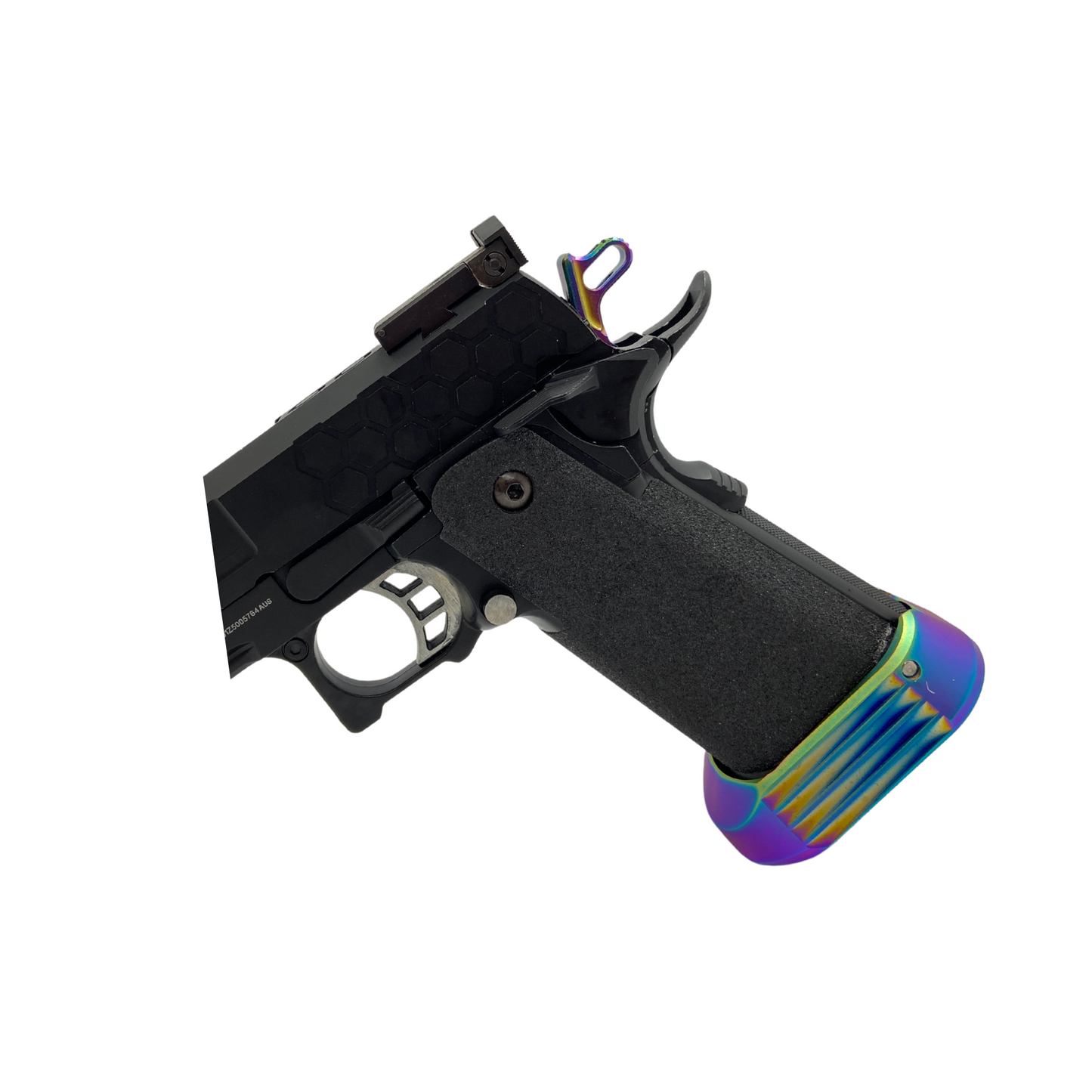 Custom Oil Slick Cowcow G/E 3399 Hi-Capa 5.1 Gas Pistol - Gel Blaster