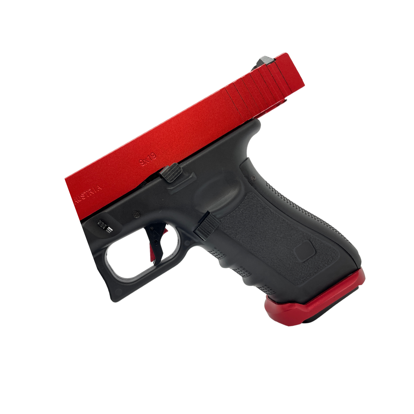 Custom G17 Metal Gas Blowback Pistol - Gel Blaster