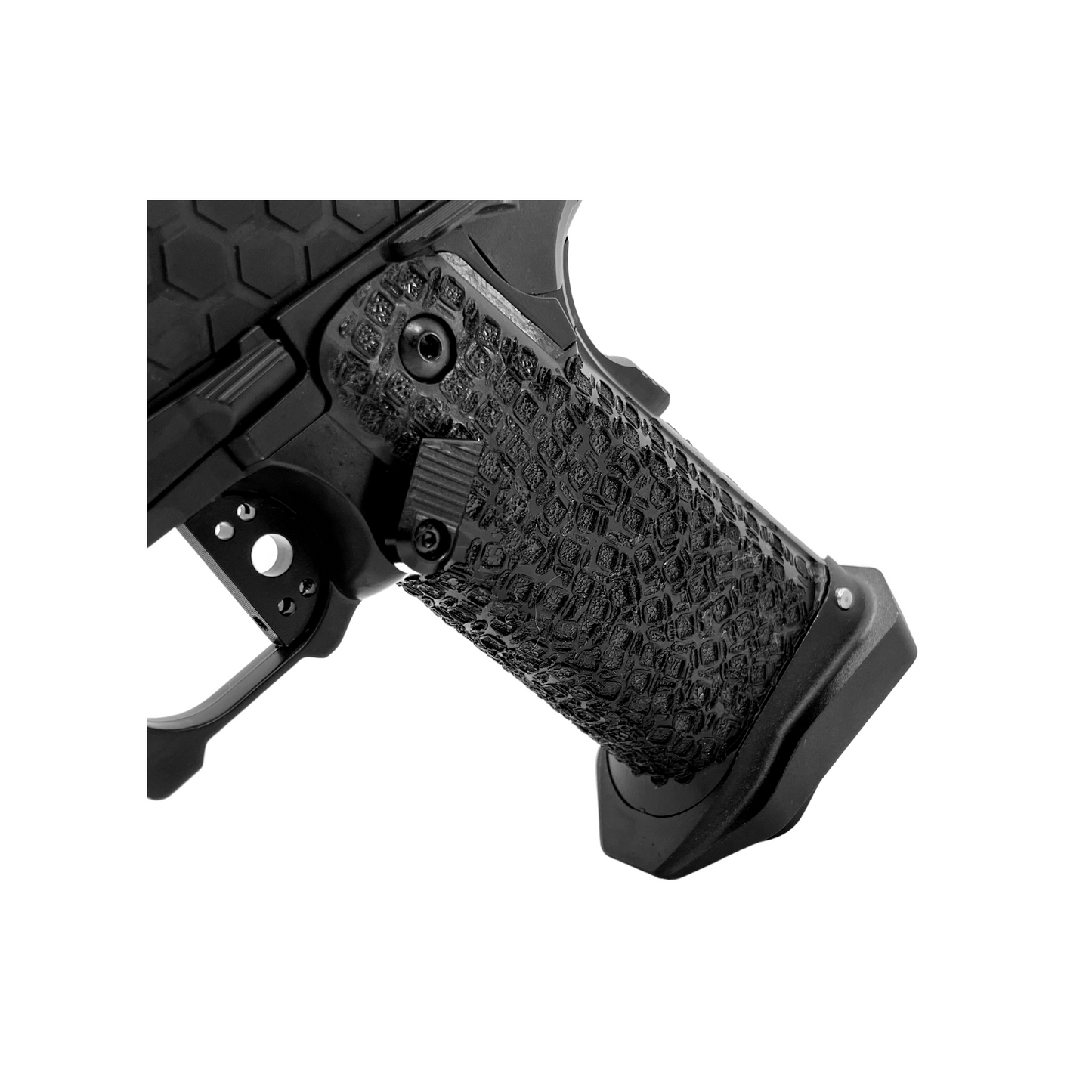 "Pitch Black" 5.1 Custom Competition Hi-Capa GBU Pistol - Gel Blaster