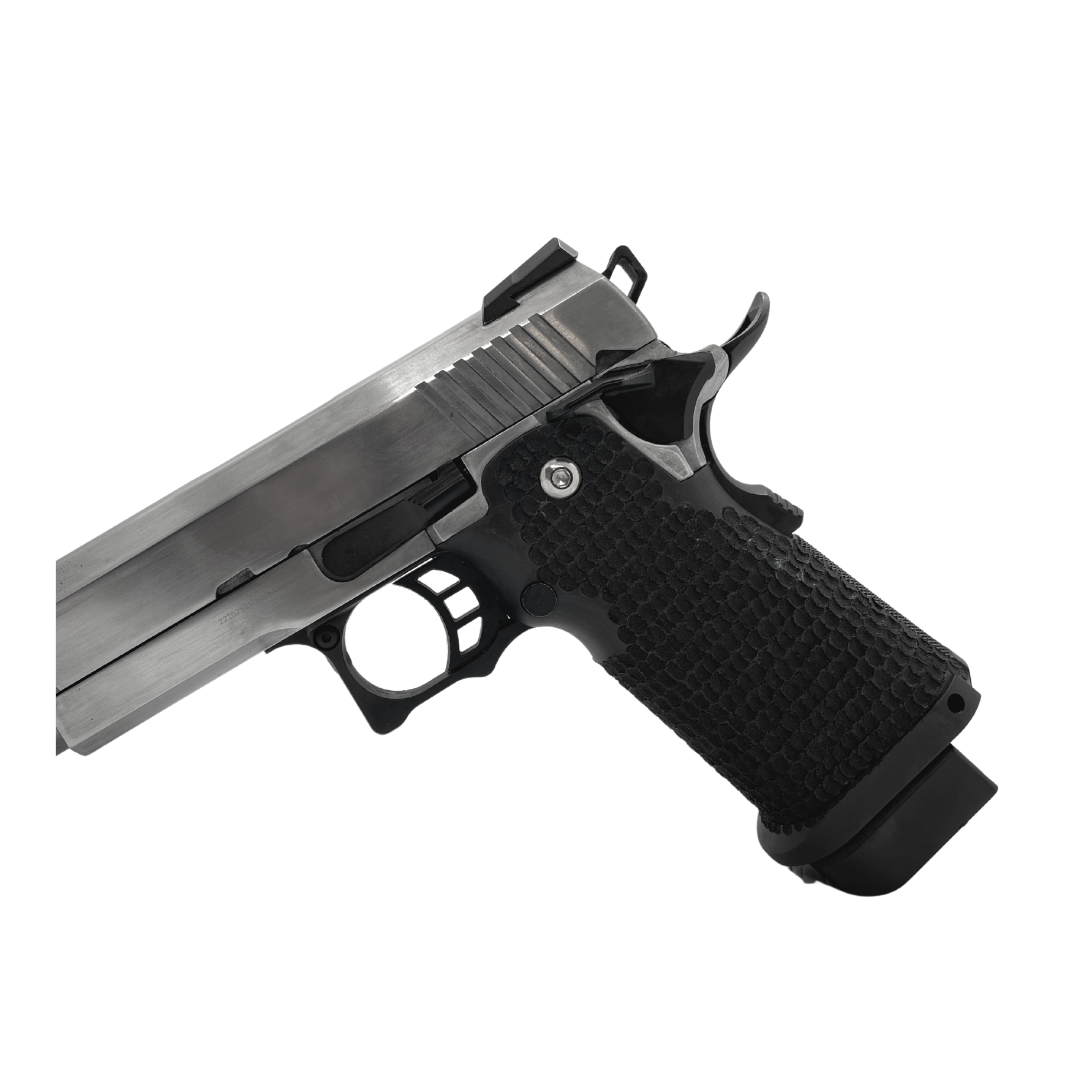 Polished Custom G/E Hi-Capa 4.3 OPS Tactical Gas Pistol - Gel Blaster